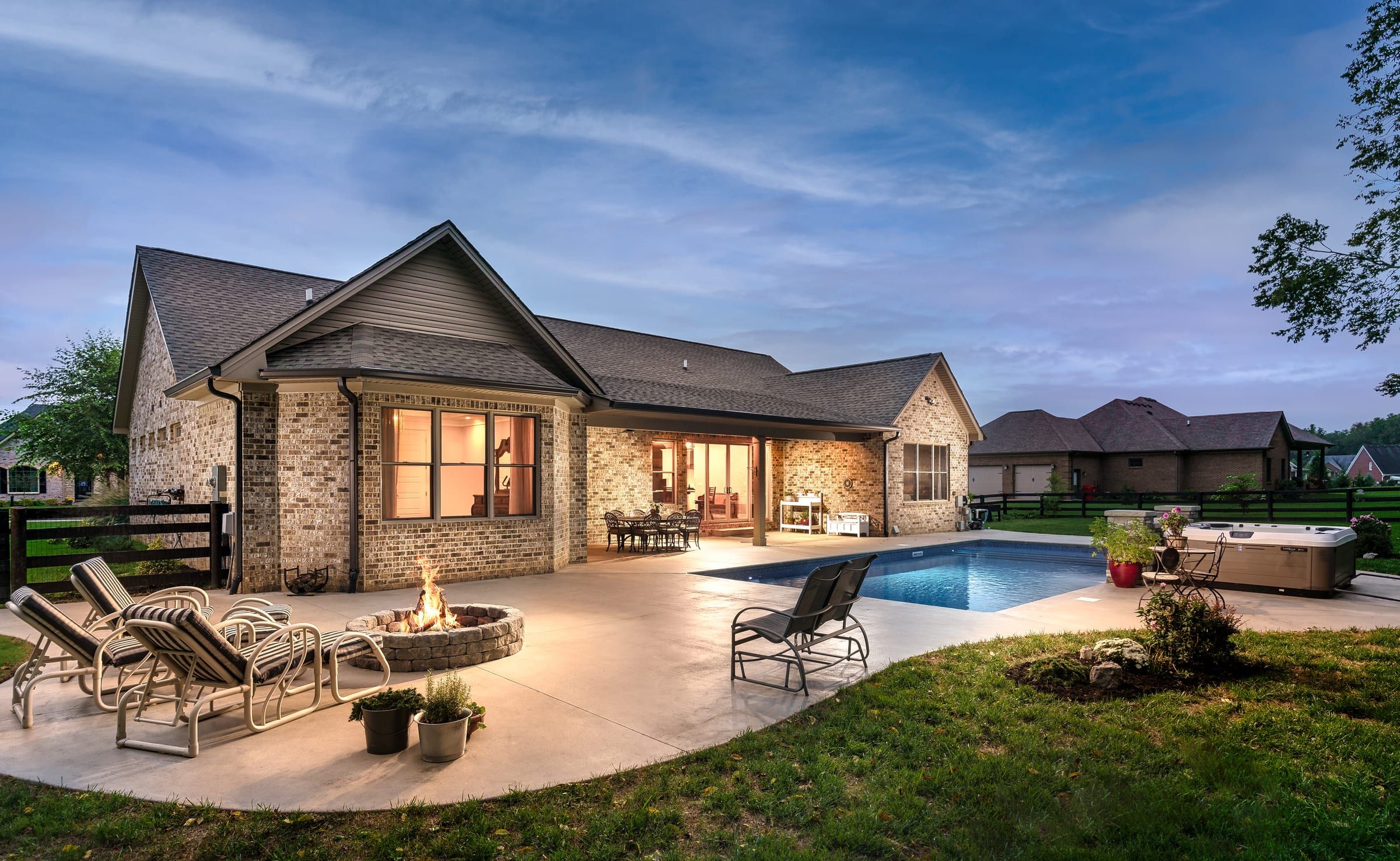 Bluegrass estate, Central Kentucky
